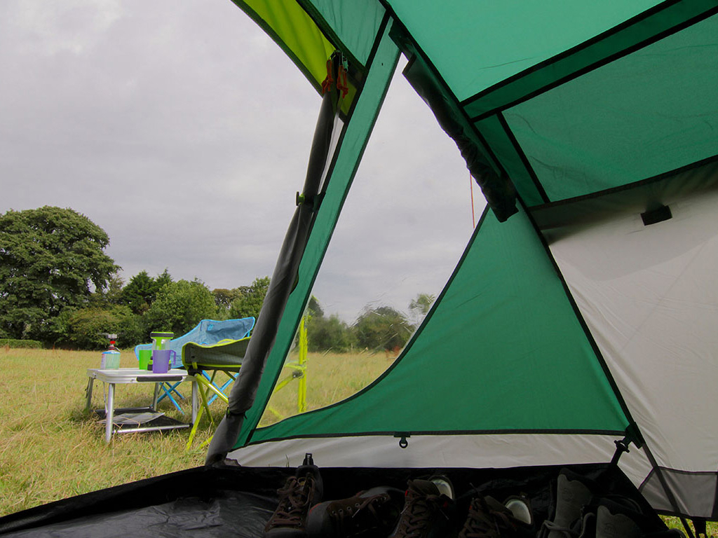 Cao Camping - Confezione 4 Corde Tensione Con Tenditore Dural E Anello Per Picchetto - Kit Per Tenda E Teloni, 4 M Ciascuna