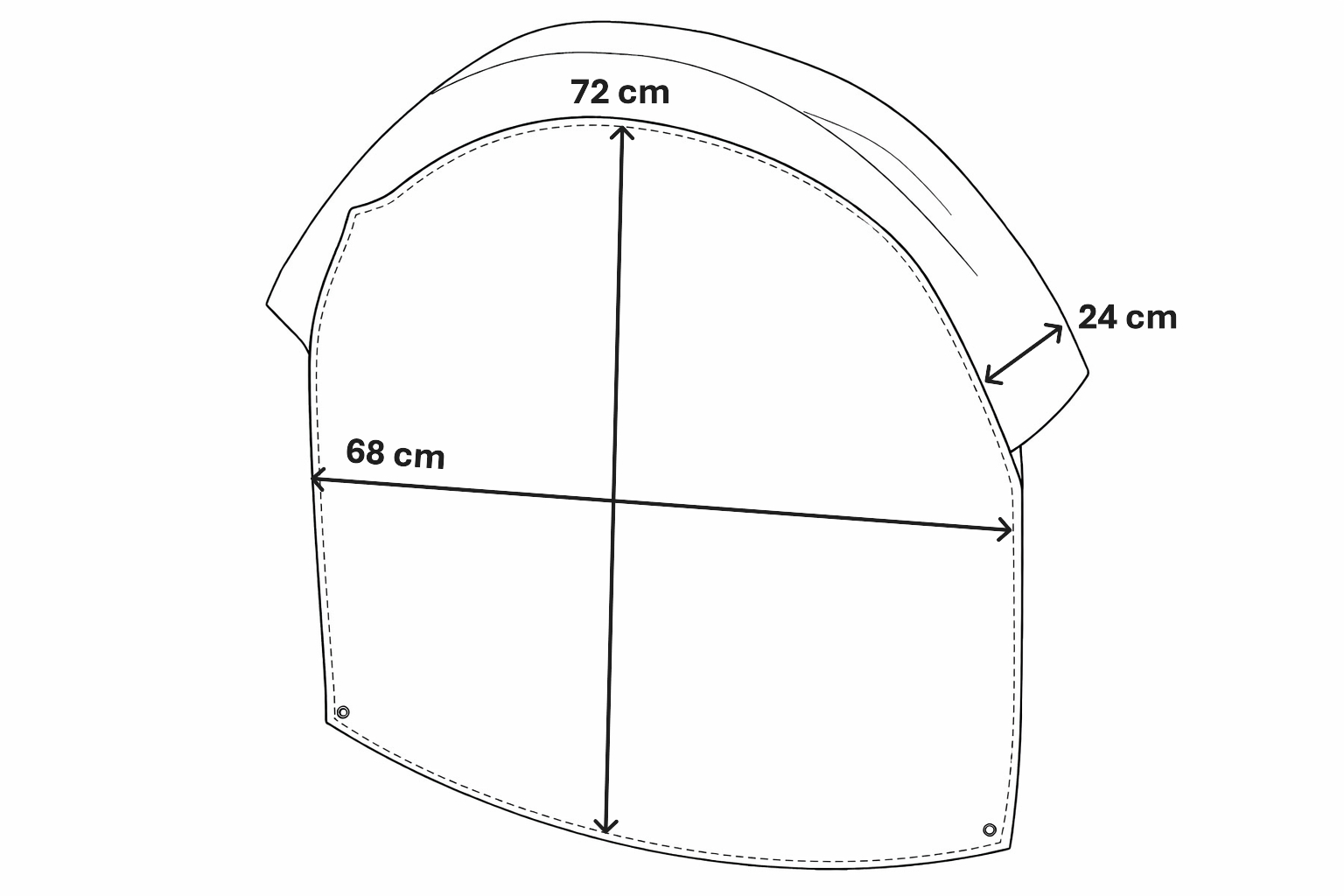 ProPlus Copriruota XL – Copertura Per Pneumatici Di Roulotte E Rimorchi, Protezione Universale