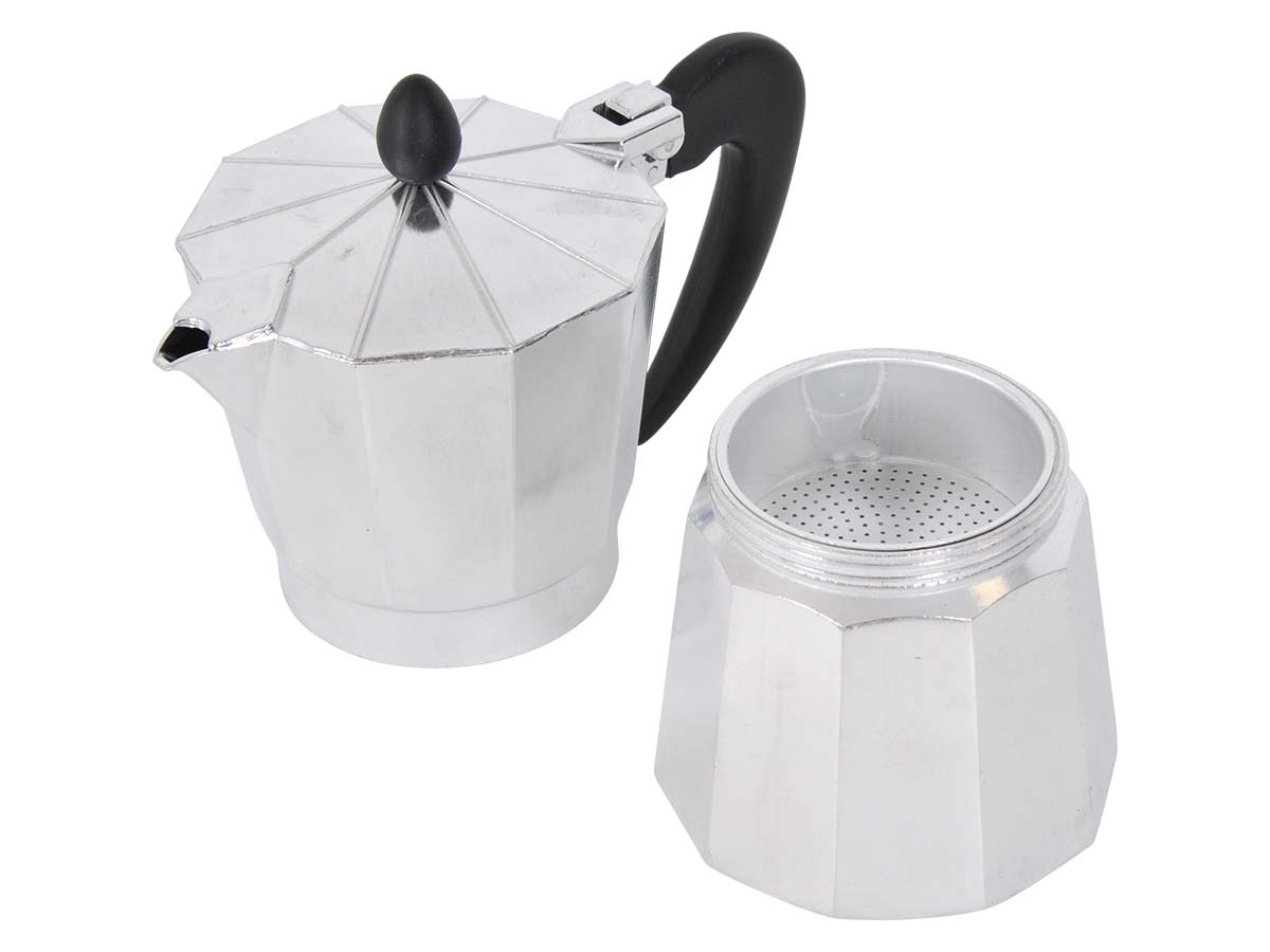 Caffettiera Italiana Da 12 Tazze In Acciaio Inox, Compatibile Con Tutti I Tipi Di Piano Cottura 91976470