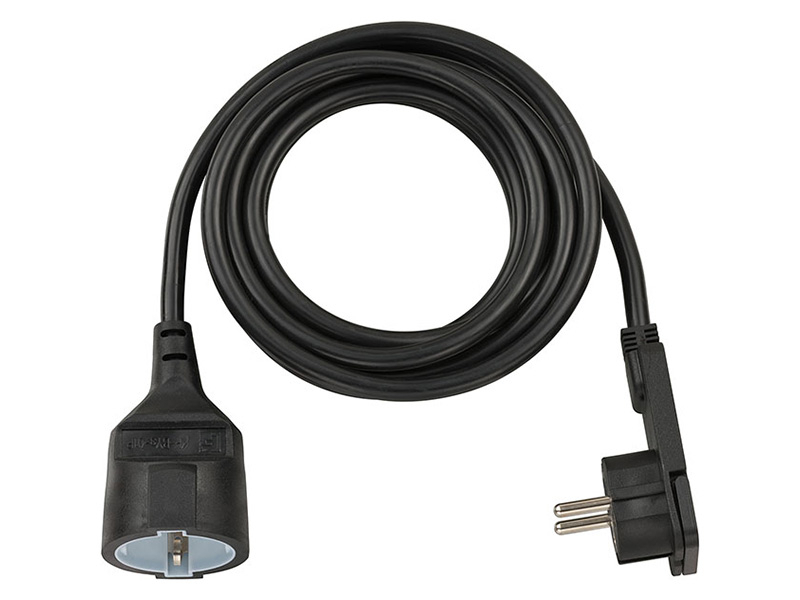 Brennenstuhl Professional KA 3210 5 IP44 avvolgicavo da cantiere (33 m cavo H07BQ-F 3G2,5 in rosso, 5 prese, uso in cantiere e uso esterno permanente, Made in Germany