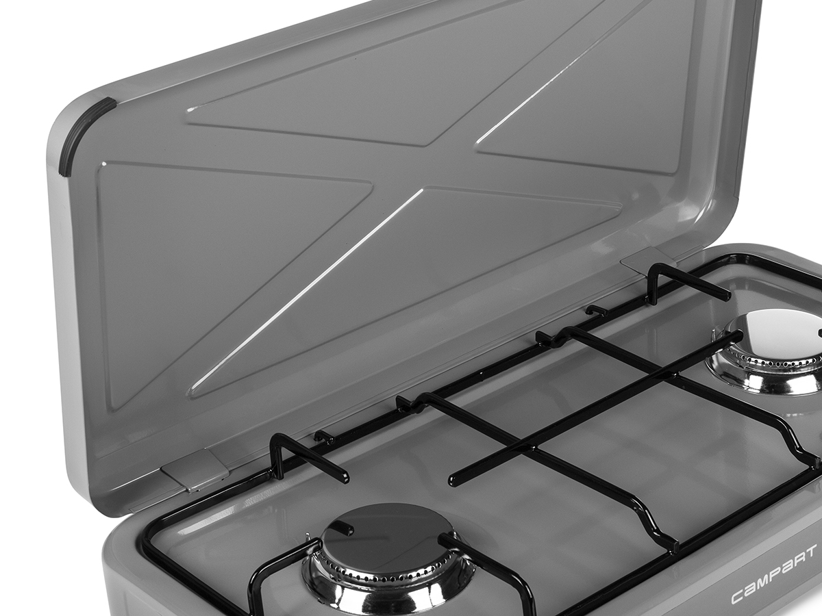 Campingaz Adelaide 3 Woody Dual Gas - Barbecue a Gas, 3 Bruciatori