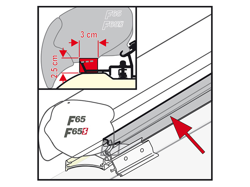 TINEASUR Fermatende Per Tende Supporto Per Tende Accessori Per Camper Laterali Per Finestre Accessori Per Camper