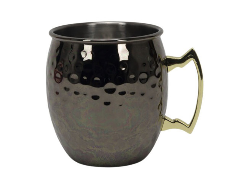 MAXIKIWI - Tazza da campeggio smaltata resistente per caffè o tè per uso interno ed esterno - Acquerello Cute Foxs - 350ml