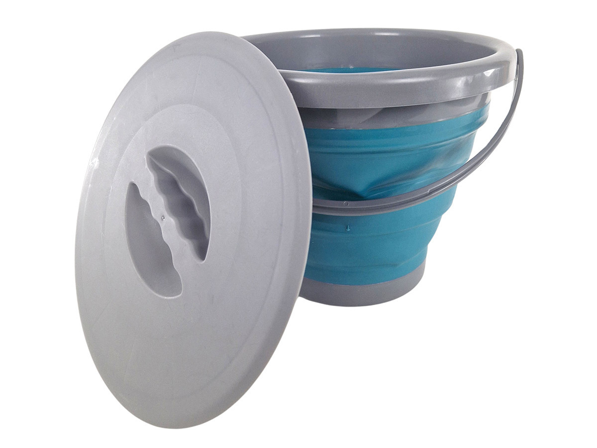Secchio Pieghevole 5L in Silicone - Bacinella da Campeggio