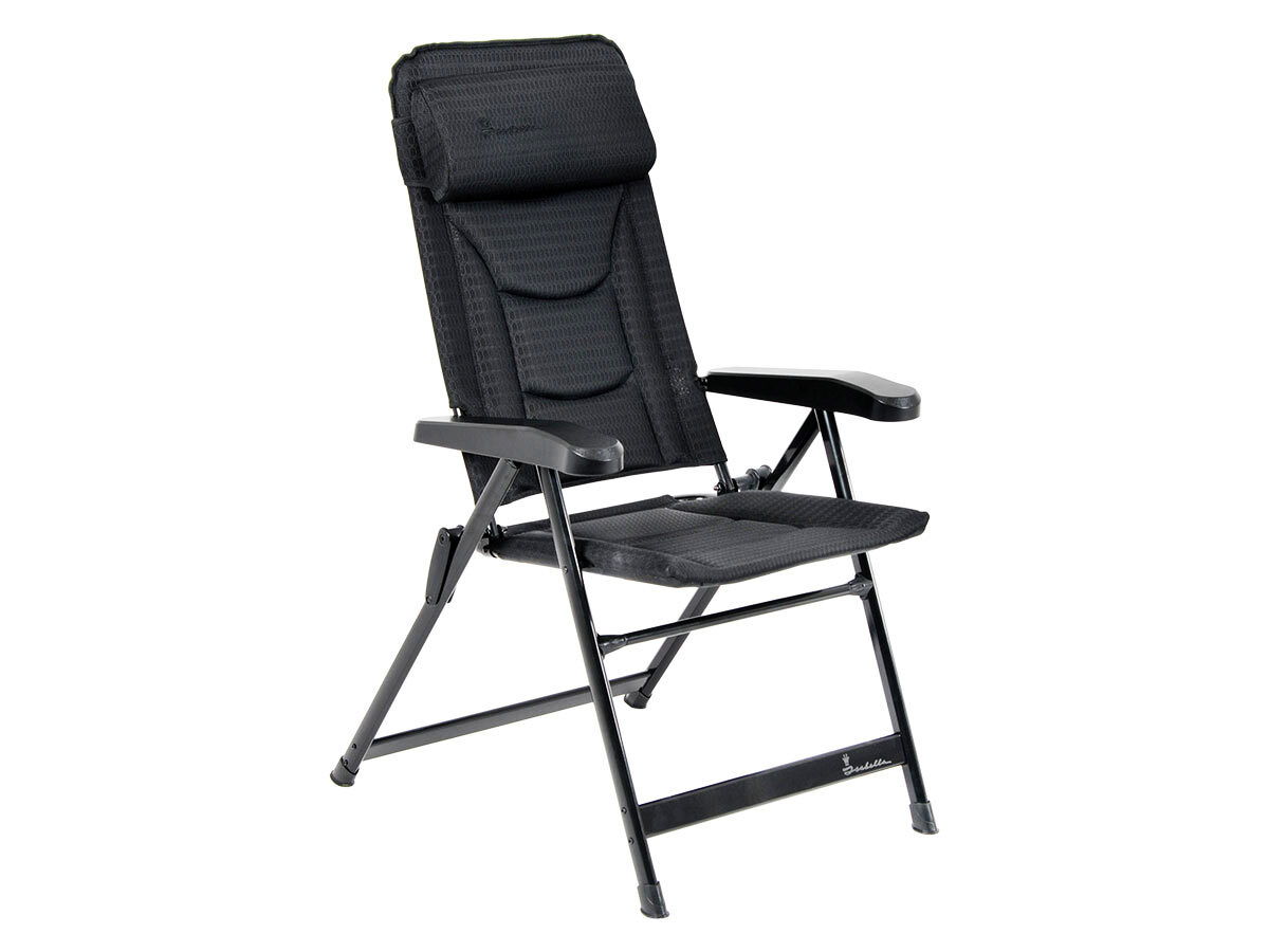 ISABELLA Sedia Comoda Unbekannt 601/255 – Blu Scuro, In Poliestere E Alluminio, Seduta 47 Cm, Dimensioni 59x80x120 Cm, Peso 5,5 Kg