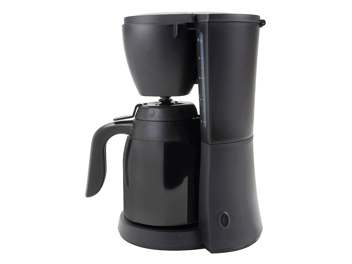 Filtro Per Caffè Riutilizzabile In Acciaio Inox – Portafiltro A Cono Pieghevole Per 1-2 Tazze – Per Casa, Ufficio, Viaggi E Campeggio (Nero)