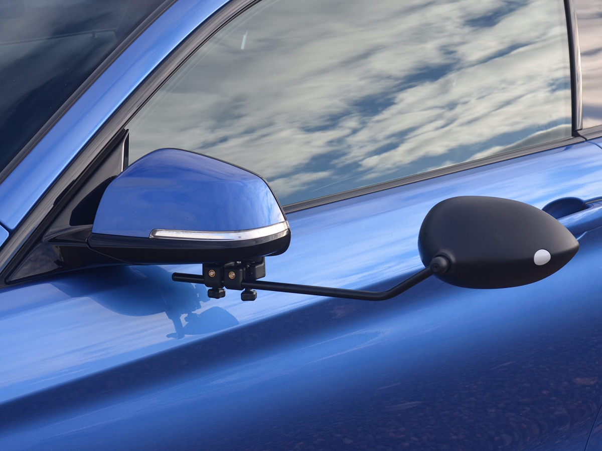 QUARKZMAN Coppia Specchietti Retrovisori Laterali Riscaldati Con Vetro Di Ricambio Per Chrysler Town & Country, Dodge Grand Caravan, Ram C/V (2008-2020)