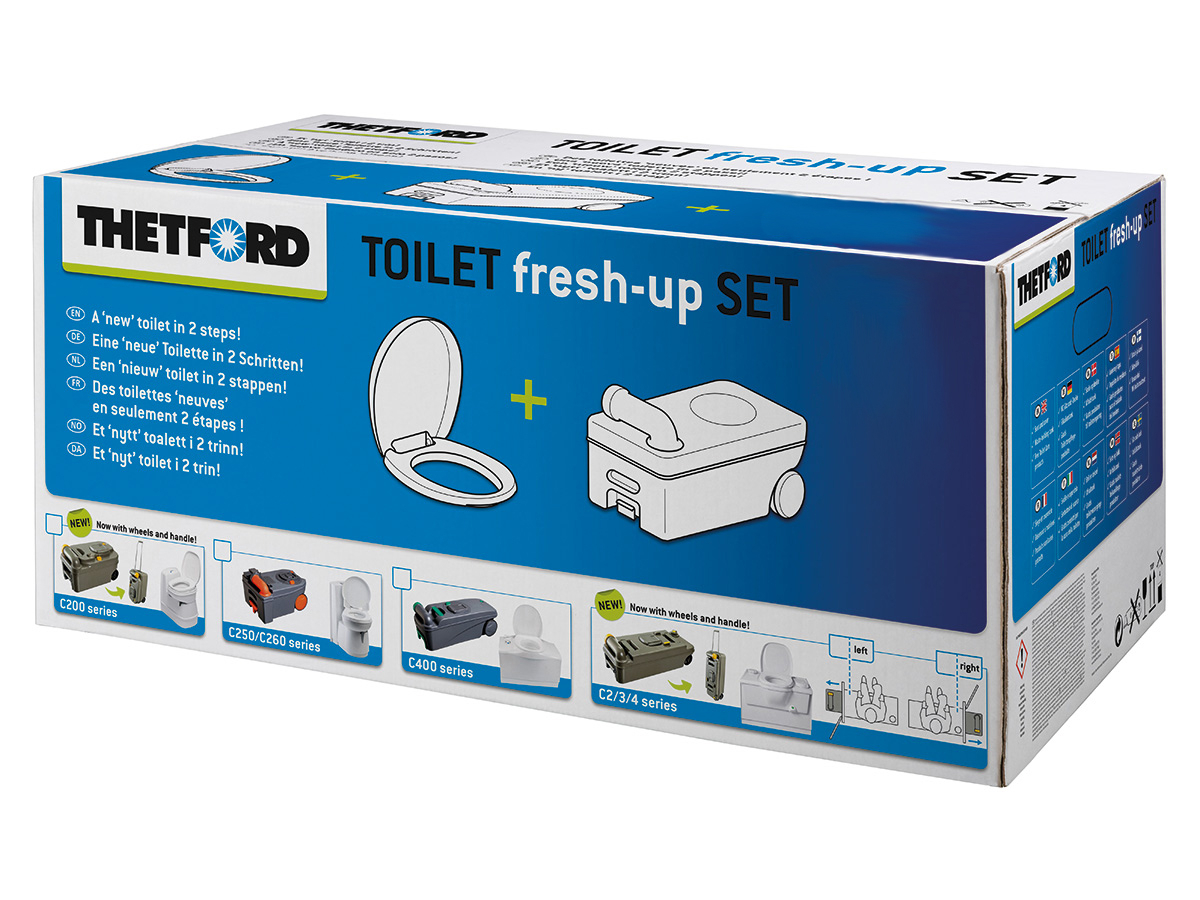 Set Thetford C200 Fresh Up Per Serbatoio WC Chimico, Prodotto Negli USA, Nuovo